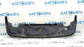 Jeep Compass 23-25 2.0T rear bumper lip: structure, scratches, whitened plastic on the fasteners