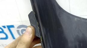 Jeep Compass 23-25 2.0T rear bumper lip: structure, scratches, whitened plastic on the fasteners