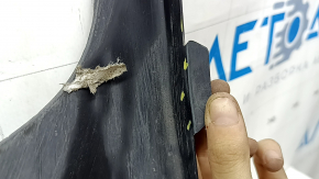Jeep Compass 23-25 2.0T rear bumper lip: structure, scratches, whitened plastic on the fasteners