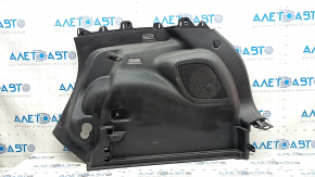 Jeep Compass 20-25 black lower right arch trim for subwoofer, scratches, worn
