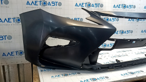 Lexus ES300h ES350 16-18 bare front bumper, restyling for parking sensors, broken mount