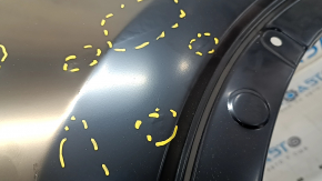 Mazda CX-5 17-24 front right fender, steel, bumps, bulges