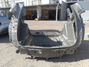 Honda CRV 17-19 rear panel on the body, silver