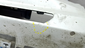 Right side step sill for BMW X7 G07 19-25, white, dented, torn, scratched