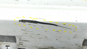 Right side step sill for BMW X7 G07 19-25, white, dented, torn, scratched