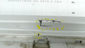 Right side step sill for BMW X7 G07 19-25, white, dented, torn, scratched