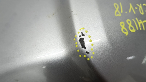 Honda CRV 17-22 rear left bumper, bare, silver, scratches