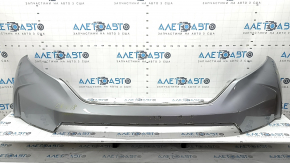 Bare front bumper for Honda CRV 17-19, silver, scratches, pinched, cracks in fasteners