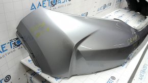 Bare front bumper for Honda CRV 17-19, silver, scratches, pinched, cracks in fasteners