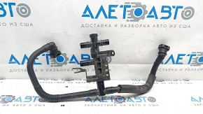 Tee with cooling system pipes Hyundai Ioniq 5 22-24 AWD plastic with quick release, from the valve