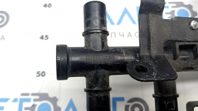 Tee with cooling system pipes Hyundai Ioniq 5 22-24 AWD plastic with quick release, from the valve