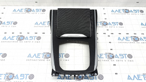 BMW X7 G07 19-22 black wood/bronze center console trim, backlit, scratches, broken mount