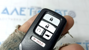 Smart Honda CRV 17-22 key, 5 buttons, Driver 1, with tip, scratches, peeling coating