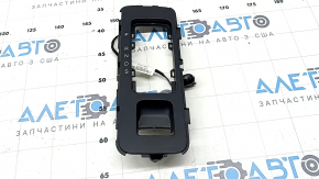 Ford Escape MK3 17-19 gearshift lever cover, black, scratches
