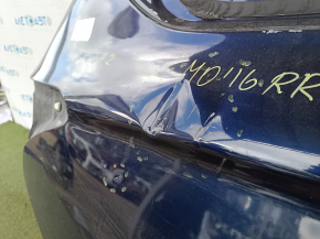 Quarter wing rear right Mitsubishi Outlander 14-20 blue, on the body, bumps