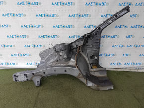 Front right quarter Lexus ES300h ES350 13-18 graphite, with central pillar, butts
