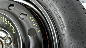 Honda CRV 17-22 D17 155/90 spare tire, rusty