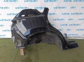 Right rear quarter wing of Mazda CX-5 17-24 sawed off, black
