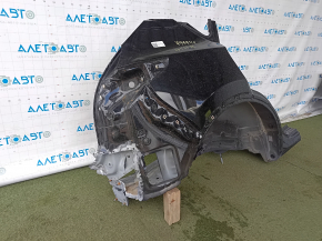 Right rear quarter wing of Mazda CX-5 17-24 sawed off, black