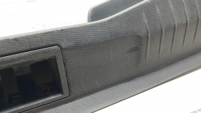 Black trunk opening trim for Ford Mustang Mach-E 21-23, with trim, scratches