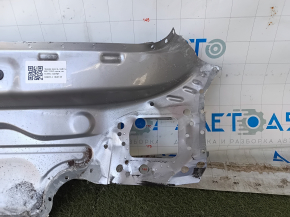 Audi A4 B9 17-20 rear panel, 2 pieces, drilled, silver