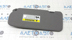 Right visor Honda CRV 17-19 gray, with backlight