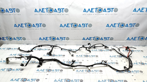 Wiring for the front bumper of the 2021-2023 Ford Mustang Mach-E for parking sensors, radar, and a camera