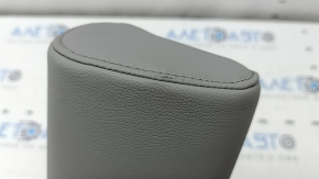 Rear center seat headrest Honda CRV 17-22, gray leather, contact with water, for cleaning