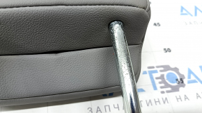 Rear right seat headrest Honda CRV 17-22 leather gray, contact with water, dented