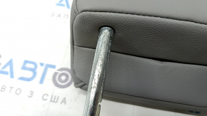 Rear right seat headrest Honda CRV 17-22 leather gray, contact with water, dented