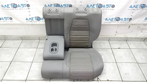 Left rear seat for Honda CRV 17-19, gray leather, perforated, with armrest, dry-cleanable, dented, water contact