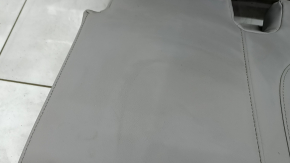 Left rear seat for Honda CRV 17-19, gray leather, perforated, with armrest, dry-cleanable, dented, water contact