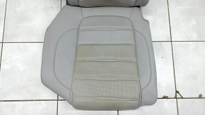 Right rear seat for Honda CRV 17-19, gray leather, perforated, dry-cleanable, dented, water-exposed