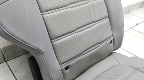 Right rear seat for Honda CRV 17-19, gray leather, perforated, dry-cleanable, dented, water-exposed