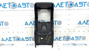 Rear center console trim for Ford Escape MK3 13-19 black, scratches, worn