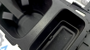Ford Escape MK3 17-19 center console trim with cup holders, black, scratches
