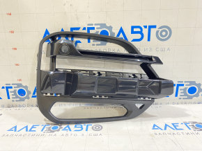 Lower grille front bumper left BMW X3 G01 18-21 under fog lights and parking sensors, black gloss