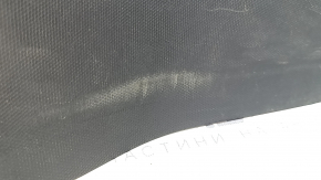 Front right door sill plate for Ford Mustang Mach-E 21-23, black, with insert, scratches, needs cleaning