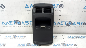 Honda CRV 17-22 rear center console trim, black, with air duct, scratches