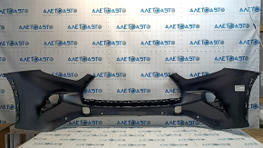 Bare front bumper for Toyota Highlander 20-23 with parking sensors