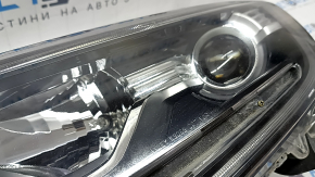 Honda CRV 17-22 halogen front left headlight, without molding fasteners, sand, worn