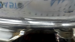 Honda CRV 17-22 halogen front left headlight, without molding fasteners, sand, worn