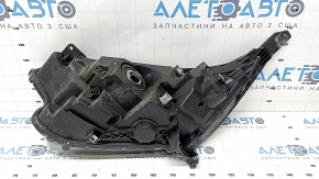 Honda CRV 17-22 halogen front right headlight, without molding fasteners, sand-washed, worn