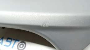 Ford Escape MK3 17-19 front bumper lip trim, silver, scratches, scuffs