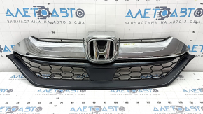 Honda CRV 17-19 radiator grille assembly with badge, radar cruise control, broken mount