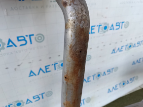 Exhaust pipe with rear barrel Honda CRV 17-19 1.5 FWD without chrome tip, rusty