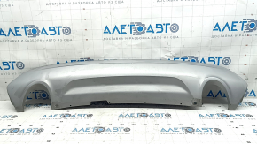 Lower rear bumper trim for Ford Escape MK3 2017-2019, 2-pipe, scratches