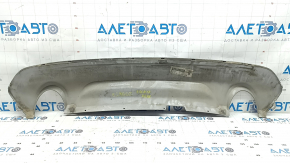 Lower rear bumper trim for Ford Escape MK3 2017-2019, 2-pipe, scratches