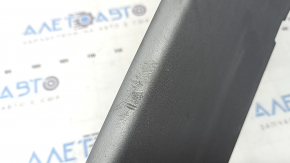 Honda CRV 17-19 front bumper lip trim, gray structure, scratched, pressed, broken mount