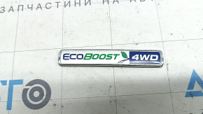 ECOBOOST 4WD emblem on the tailgate of a Ford Escape MK3 2013-2019